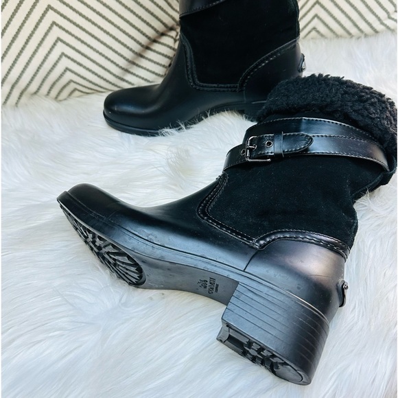 Coach Zena Black Snow & Rain Boot - Picture 12 of 12